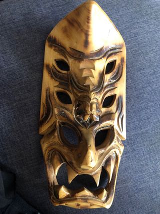 Rare masque tribal vintage philippines
