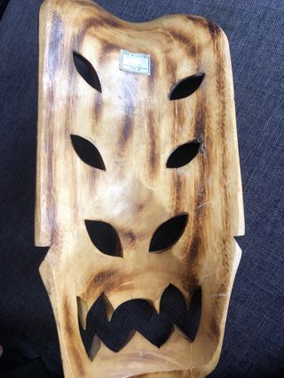 Rare masque tribal vintage philippines