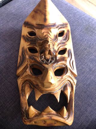 Rare masque tribal vintage philippines