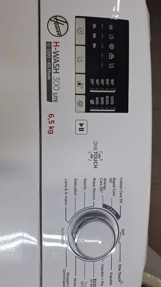 Lavadora "HOOVER" 6,5kg Carga superior🫧