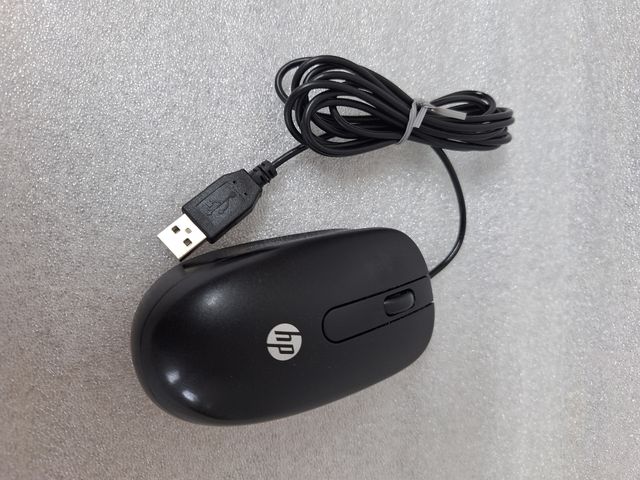 rato HP óptico USB usado sem rolagem