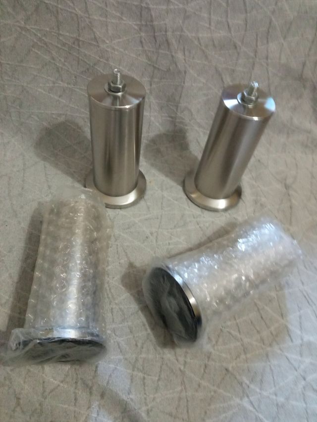 Patas acero inoxidable