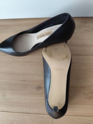 Stiletto negro tacón