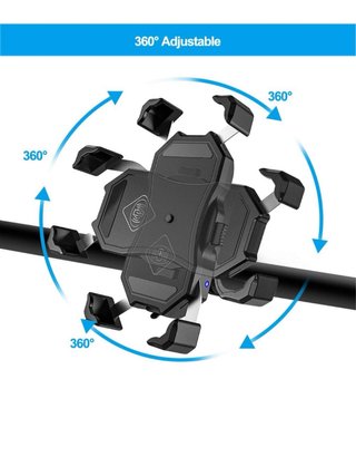 Soporte Mobile Para Moto Con Cargador
