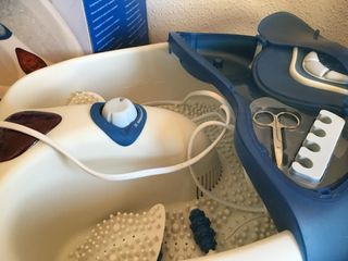 Bañera pies SPA, hidromasaje, manicura