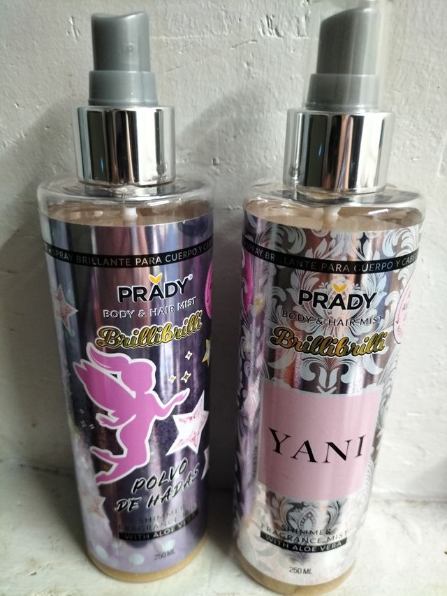 Body spray brillo dorado 3,75