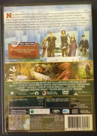 DVD "Narnia il principe Caspian" 