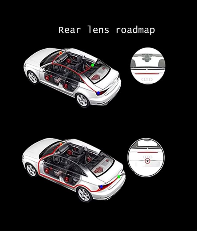 cámara automática, de coche 