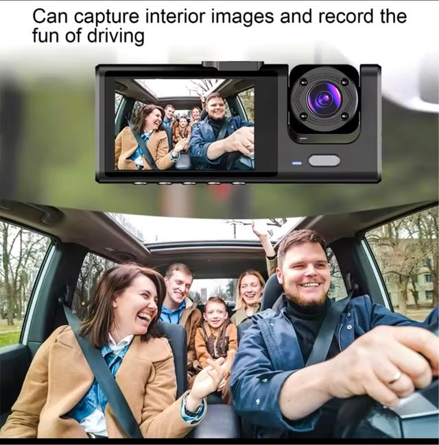 cámara automática, de coche 