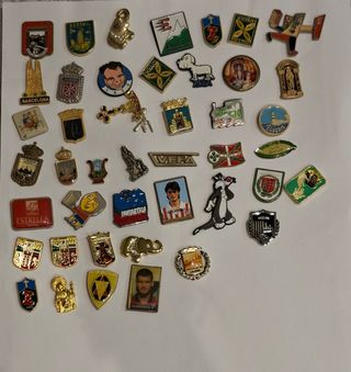 Colección pines futbol