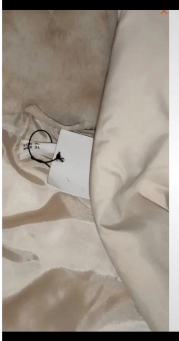 Chaleco acolchado XL beige