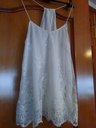 Blusa de encaje talla L