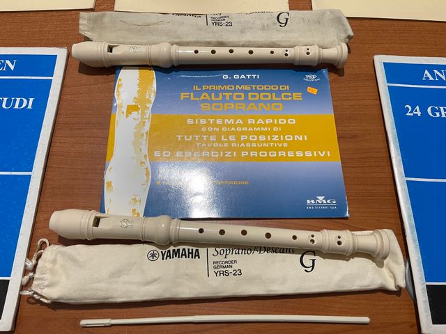 Flauto Yamaha + metodi