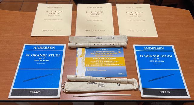 Flauto Yamaha + metodi