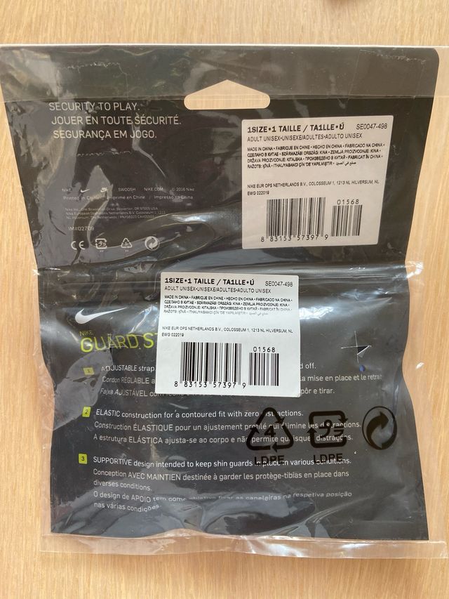 Banda sujeta espinillera