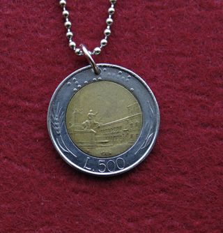 collana moneta 500 lire 1984 repubblica italiana
