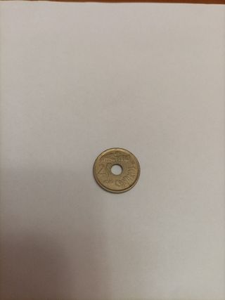 Moneda 25 pesetas 1994 Canarias 
