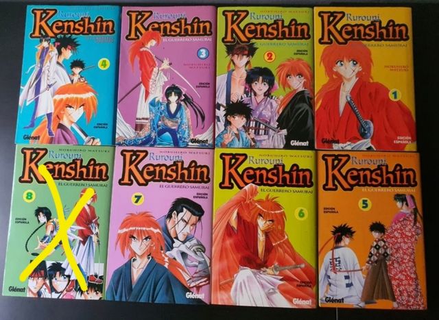 Colección Kenshin: El Guerrero Samurai 1-7