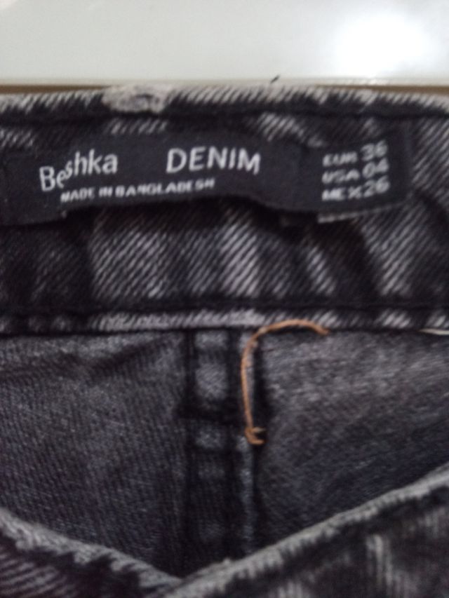 Pantalón vaquero mujer Bershka
