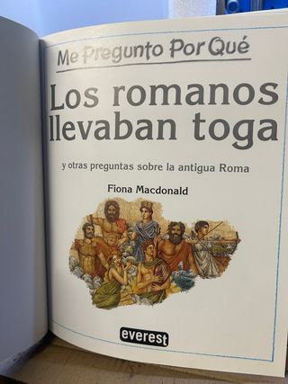 los romanos llevaban toga