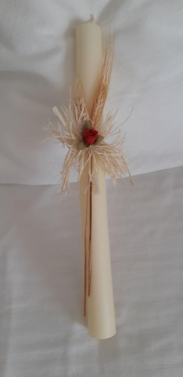 Cirio bautizo o comunión.