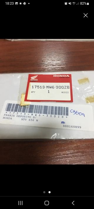 Honda NTV 650c Pegatina 