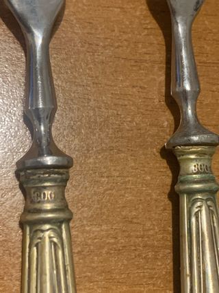 Posate Antiche in Argento 800