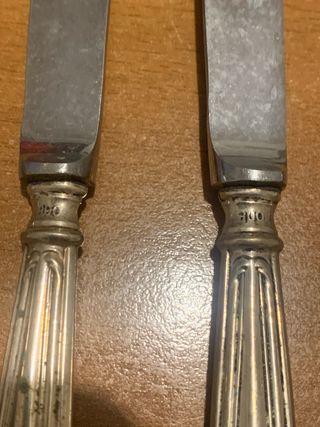 Posate Antiche in Argento 800