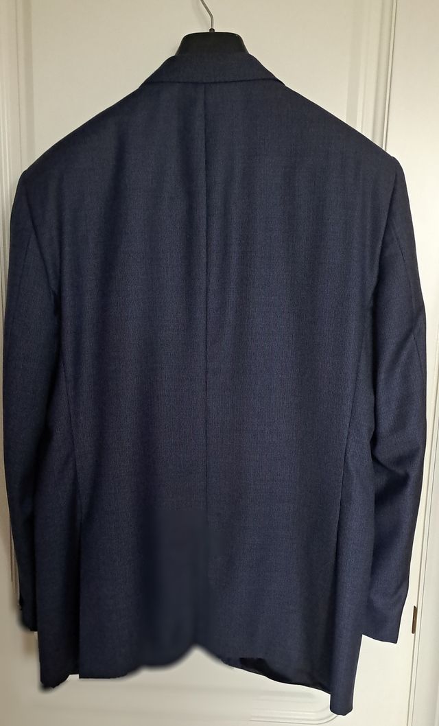 TRAJE CABALLERO EMIDIO TUCCI AZUL MARINO TALLA 56