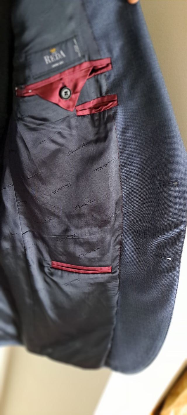 TRAJE CABALLERO EMIDIO TUCCI AZUL MARINO TALLA 56