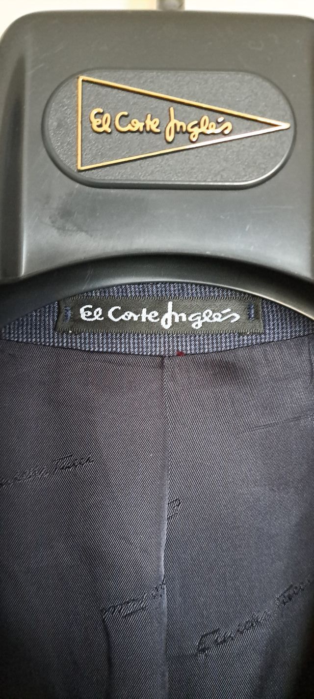 TRAJE CABALLERO EMIDIO TUCCI AZUL MARINO TALLA 56