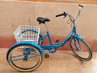 Bicicleta de tres ruedas 