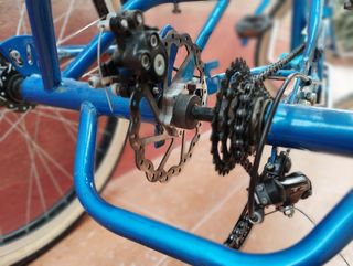 Bicicleta de tres ruedas 