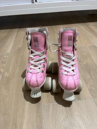 Patines cuatto ruedas niña talla 31