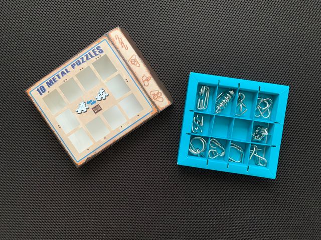 🧩 PUZZLE 10 piezas metal EUREKA!