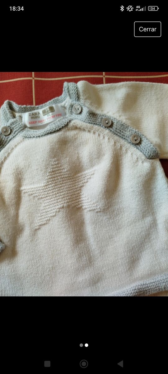 Conjunto de punto de Zara