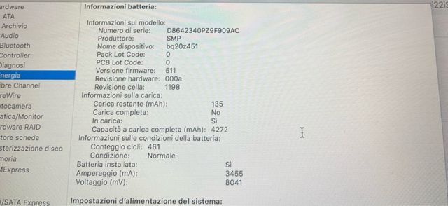Apple Macbook air 11 i7 2.2ghz 8gb 500gb SSD
