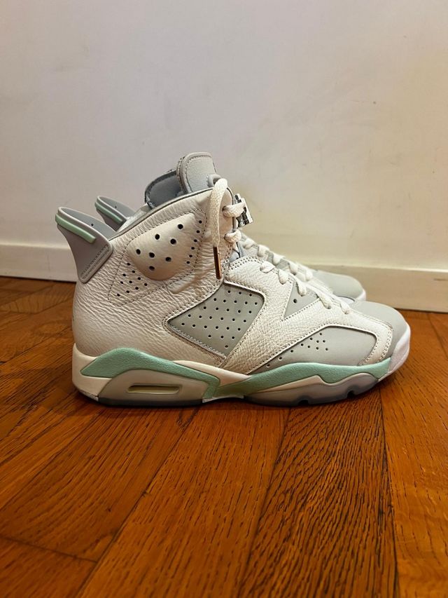 Air Jordan 6 retro verde menta