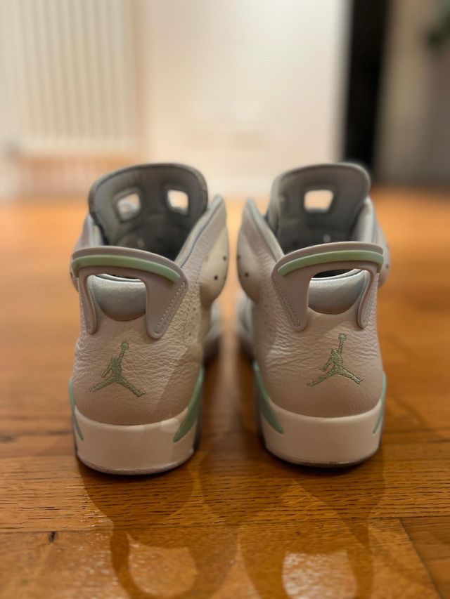 Air Jordan 6 retro verde menta