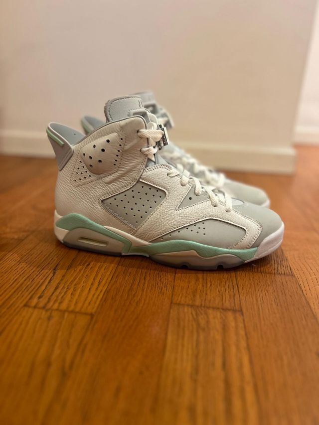 Air Jordan 6 retro verde menta