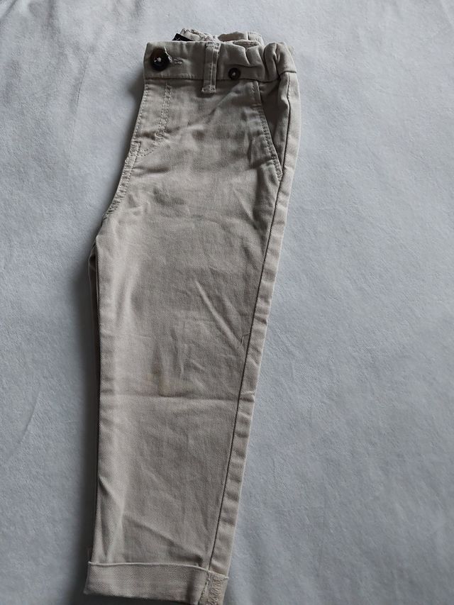 Pantalón niño con tirantes T.92 cm