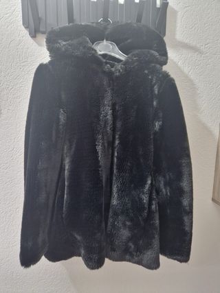 Cappotto corto pelliccia sintetica Zara taglia S