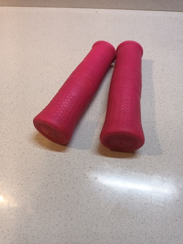 Stock 25 coppie manopole MTB fuxia vintage Nos