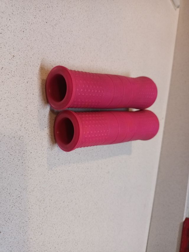 Stock 25 coppie manopole MTB fuxia vintage Nos