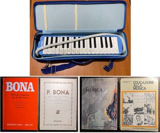 Clavietta Diamonica Bontempi MPS 3250 + libri meto