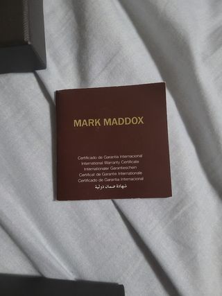 reloj mark maddox