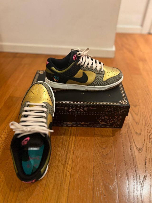 Nike dunk low Dia de Los muertos