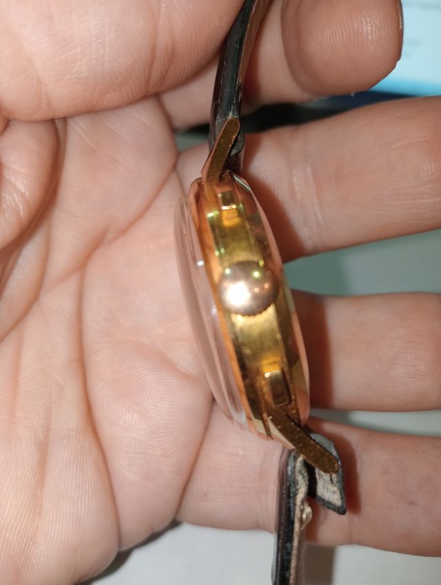 Orologio Cronografo Mirak Watch 17 Rubins in Oro