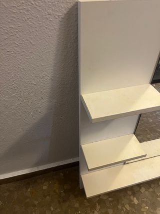 Espejo ikea con balda y barra