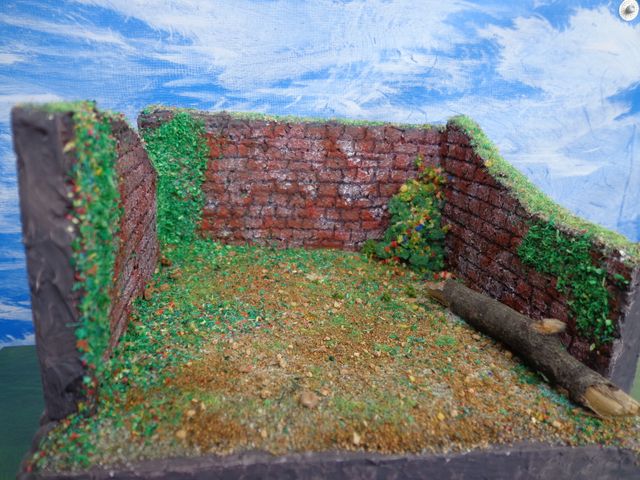 Base per diorama artigianale